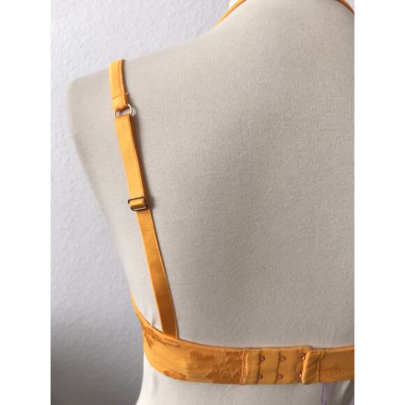 Savage X Fenty Lingerie Strap Up Lace Underwire Plunge Bra FLAW - Picture 12 of 12